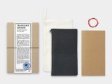 【ネコポスOK】　Traveler's Notebook/トラベラーズノート　黒