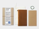【ネコポスOK】　Traveler's Notebook/トラベラーズノート　キャメル