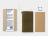 【ネコポスOK】　Traveler's Notebook/トラベラーズノート　オリーブ
