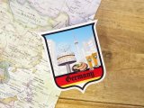 【ネコポスOK】　旅屋オリジナル　Country Sticker　Germany/ドイツ