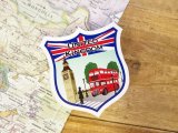 【ネコポスOK】　旅屋オリジナル　Country Sticker　United Kingdom/イギリス