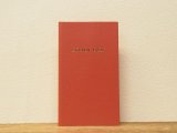【ネコポスOK】　リミテッドカラー測量野帳　SKETCH BOOK　レッド
