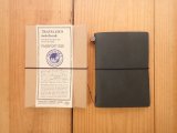 【ネコポスOK】　Traveler's Notebook/トラベラーズノート　パスポートサイズ　ブルー
