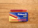 【ネコポスOK】　Pelikan/ペリカン　インクカートリッジ　レッド