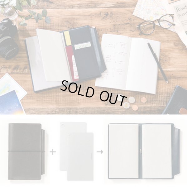 画像8: 【廃番品】【ネコポスOK】　PASSPORT NOTEBOOK COVER/パスポート　ノートカバー　ネイビー