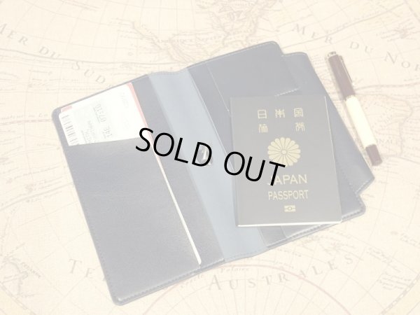 画像6: 【廃番品】【ネコポスOK】　PASSPORT NOTEBOOK COVER/パスポート　ノートカバー　ネイビー
