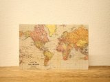 【ネコポスOK】　アメリカ　CAVALLINI/カバリーニ ポストカード　MAPS WORLD-C