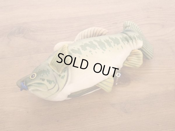 画像1: 【ネコポスNG】Caps　Fish Eco Bag/フィッシュエコバッグ　Bass