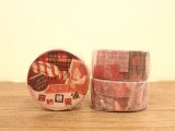 【ネコポスOK】 マスキングテープ　カラーコラージュシリーズ　キャンディ（1個）