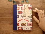 【ネコポスOK】　イタリア　GIEMME BOX/ジミーボックス　ハードカバノート　旗