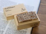 【在庫限り】【ネコポスNG】　alphabet stamps/アルファベットスタンプ（M)