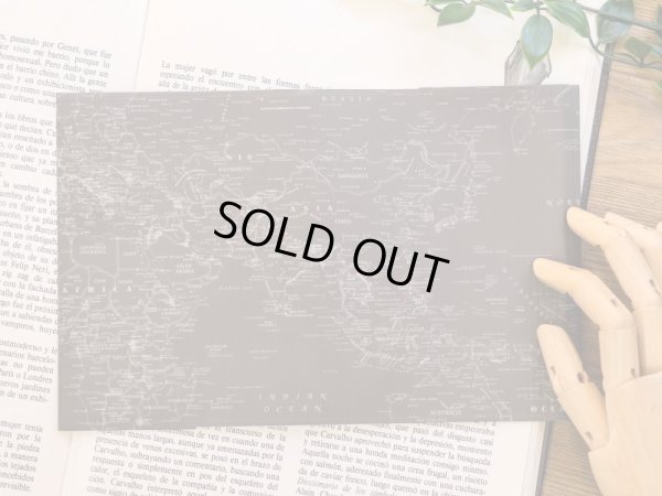 画像2: 【ネコポスOK】　ストーンペーパーのブックカバー　文庫　シャドウ