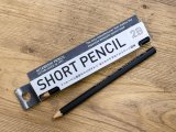 【ネコポスOK】　Short Pencil / ショート鉛筆　2B　3本セット