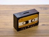 【ネコポスNG】　COIN BOX　レザー　カセットテープ