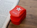 【ネコポスNG】　DECOP　エンボスパンチ　3Dスター
