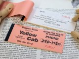 【ネコポスOK】　アメリカ　couponbook/クーポンブック　タクシーチケット