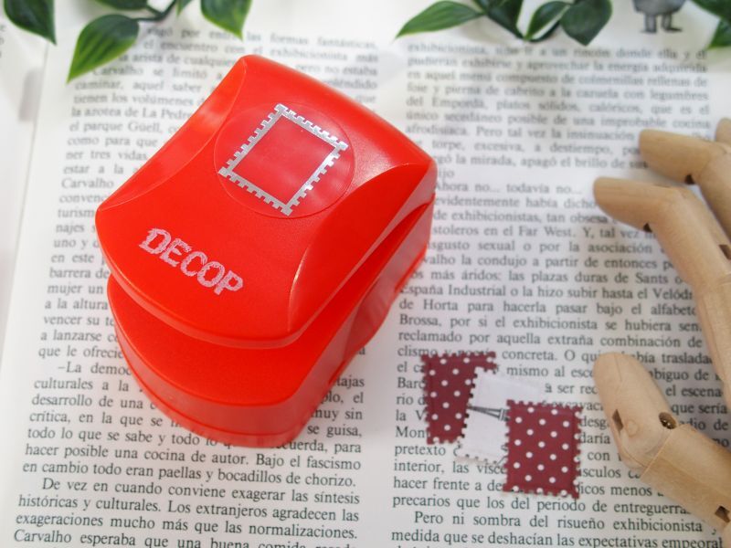 【ネコポスNG】 DECOP エンボスパンチ スタンプ 旅屋