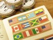 画像3: 【在庫限り】【ネコポスOK】　東京カートグラフィック　マスキングテープ　世界の国旗　南北アメリカ（1個） (3)