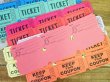 画像2: 【ネコポスOK】　アメリカ　TICKET/チケット　セット (2)