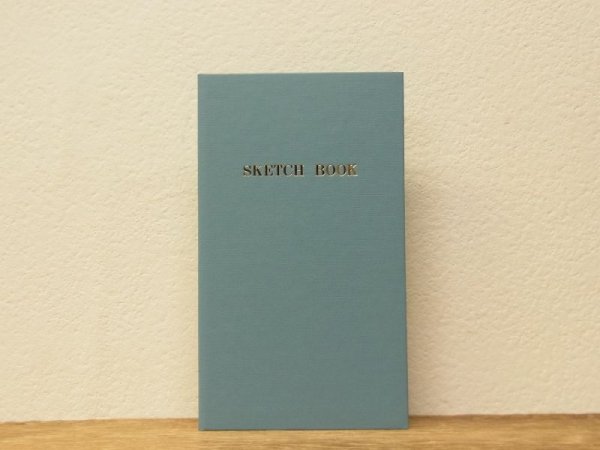 画像1: 【ネコポスOK】　リミテッドカラー測量野帳　SKETCH BOOK　ブルー (1)