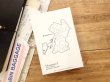 画像1: 【ネコポスOK】　旅屋オリジナル　白地図ポストカード　KUMAMOTO/熊本 (1)