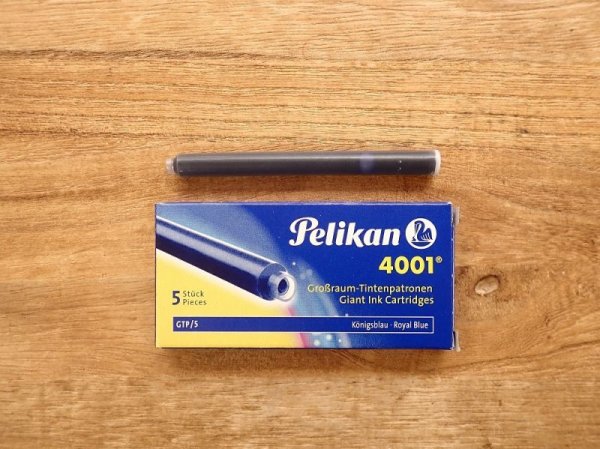 画像1: 【ネコポスOK】　Pelikan/ペリカン　インクカートリッジ　ロイヤルブルー (1)