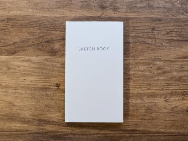画像1: 【ネコポスOK】　コクヨ　野帳　SKETCH BOOK　ウォームホワイト (1)