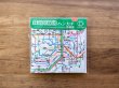 画像1: 【ネコポスOK】　鉄道路線図ハンカチ　首都圏 (1)