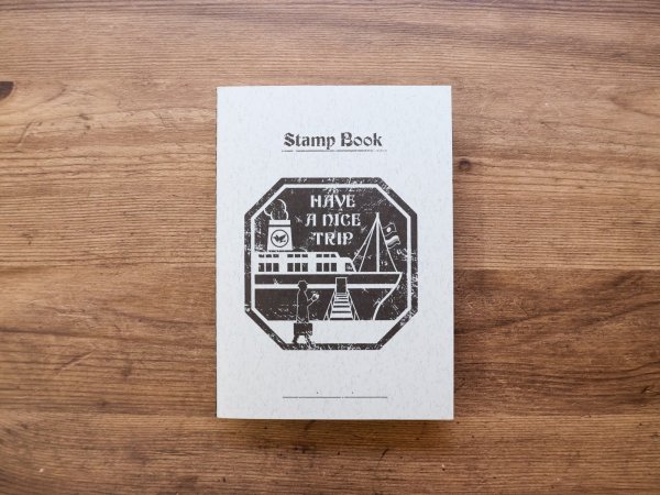 画像1: 【ネコポスOK】　旅屋オリジナル　Stamp Book/スタンプブック　船 (1)