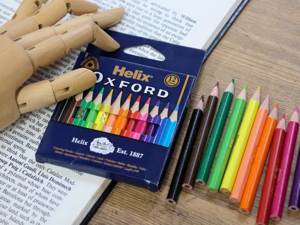 画像3: 【ネコポスOK】　Helix/へリックス　OXFORD　クラシック色鉛筆ミニ　12色 (3)