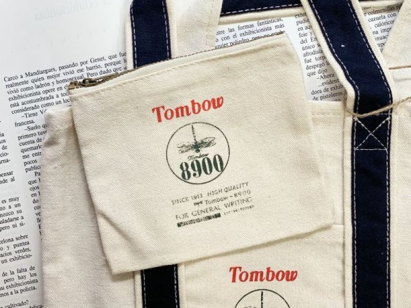 画像2: 【ネコポス△】　Old Resta MINI TOTE BAG/ミニトート　TOMBOW (2)